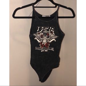 NEW without tags USA bodysuit